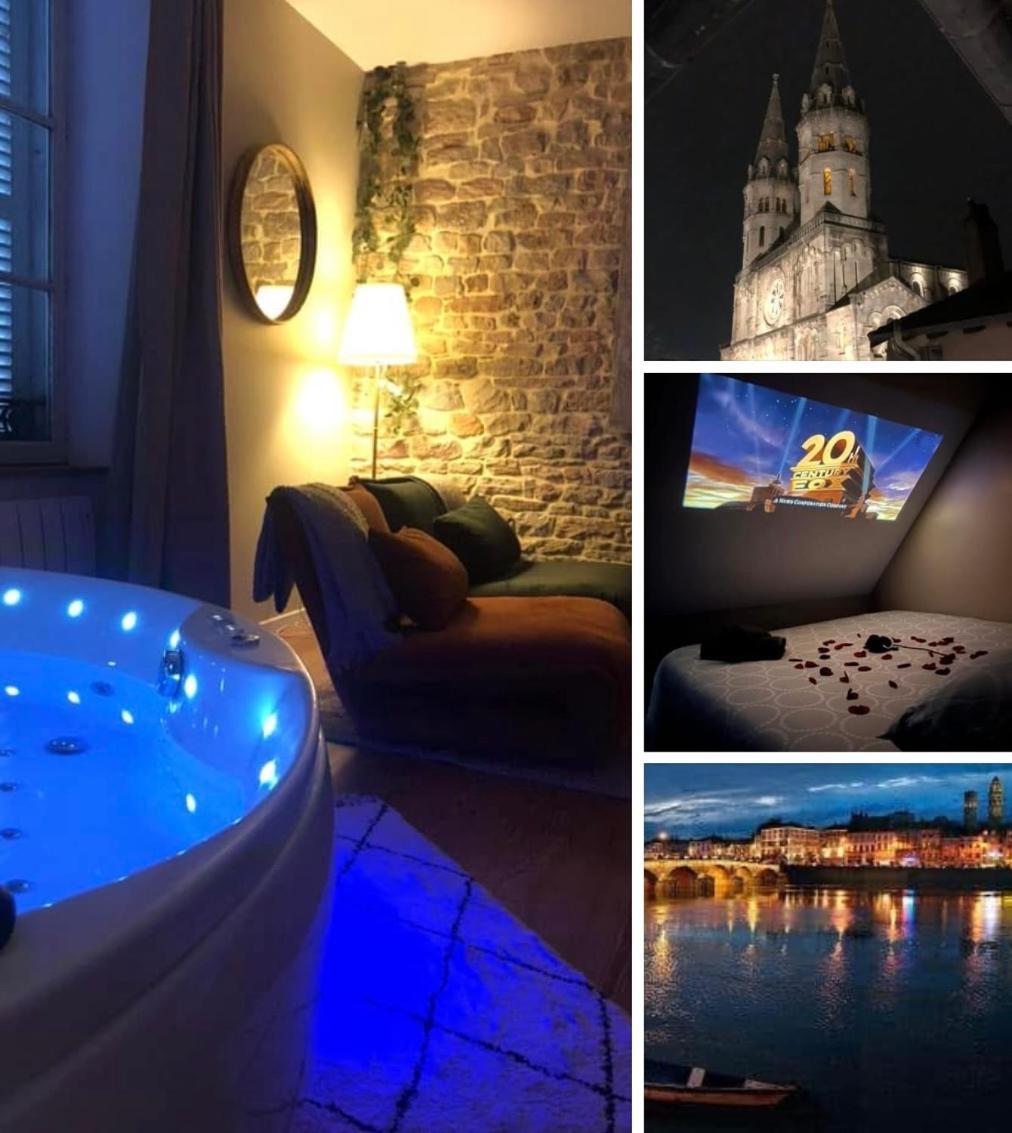 Detente Centre Historique De Macon Avec Spa Et Cine ภายนอก รูปภาพ